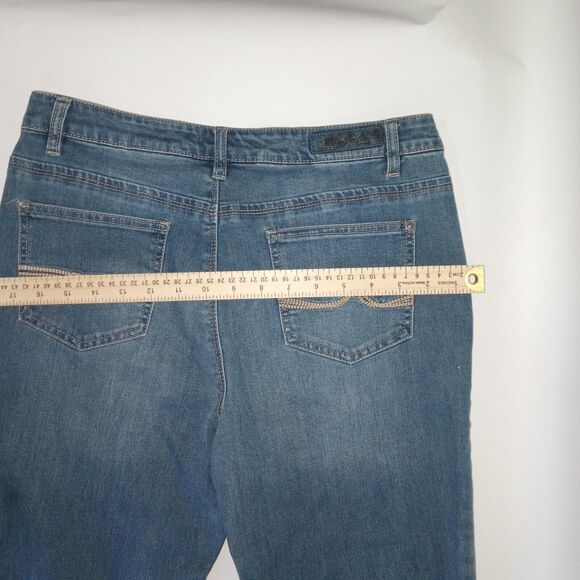 Buffalo David Bitton 10/30 Mid Rise Soft Stretch  Blue Jeans - Picture 14 of 16